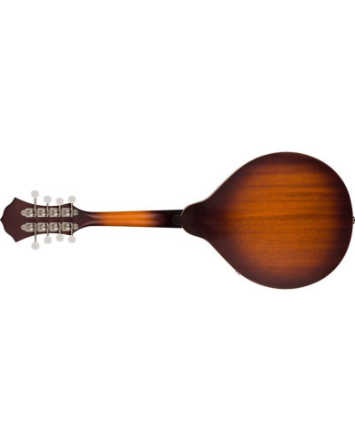 Fender - Mandoline PM-180E, touche en noyer, éclat de cognac vieilli