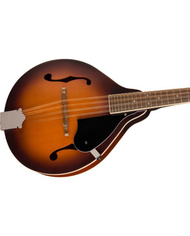 Fender - Mandoline PM-180E, touche en noyer, éclat de cognac vieilli