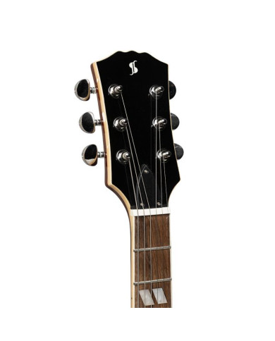 Stagg - Guitare Electrique Série Deluxe Acajou Massif DLX