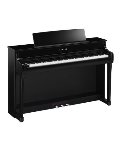 Yamaha - Piano numérique meuble CLP-845 Noir Laqué - NCLP845PE