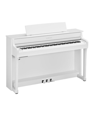 Yamaha - Piano numérique meuble CLP-845 Blanc Mat - NCLP845WH
