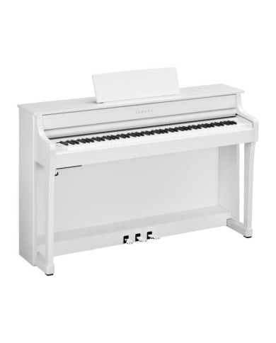 Yamaha - Piano numérique meuble CLP-835 Blanc Mat - NCLP835WH