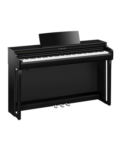 Yamaha - Piano numérique meuble CLP-825 Laqué Noir - NCLP825PE