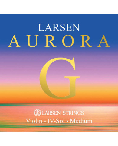 Larsen - Aurora Cordes violon Sol Argent 4/4