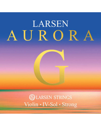 Larsen - Aurora Cordes violon Sol Argent 4/4