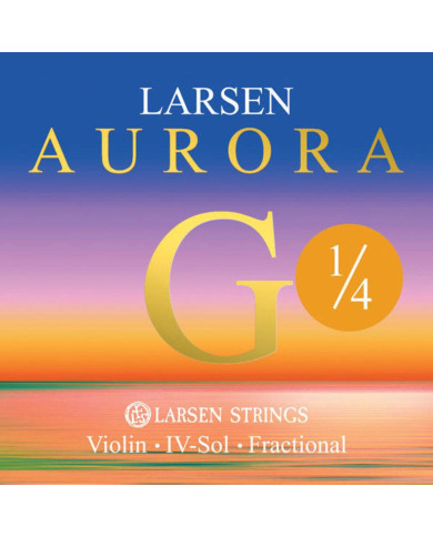 Larsen - Aurora Cordes violon Sol 1/4