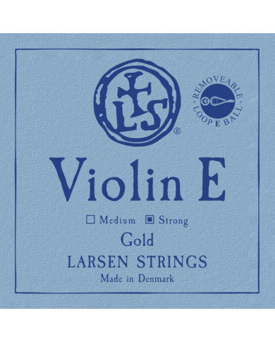 Larsen - Cordes Violon Synthetic/Fiber Core Mi or boule