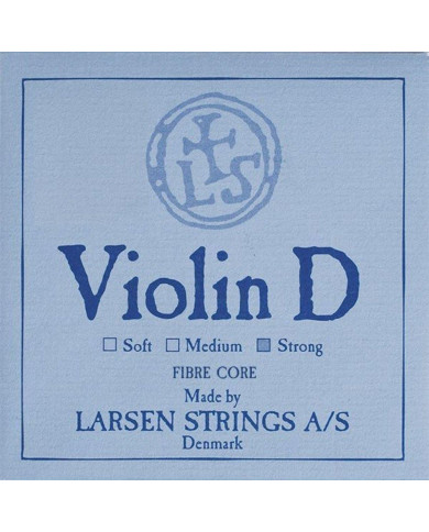 Larsen - Cordes Violon Synthetic/Fiber Core Ré alu