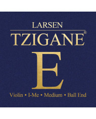 Larsen - Cordes Violon Tzigane Mi acier boule