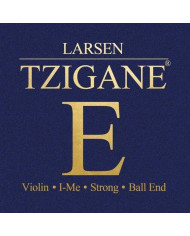 Larsen - Cordes Violon Tzigane Mi acier boule