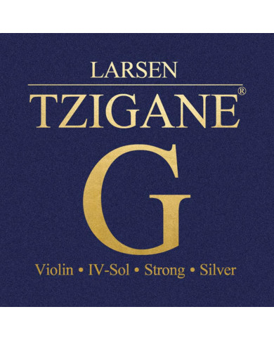 Larsen - Cordes Violon Tzigane Multifilament-Fiberkern Sol argent