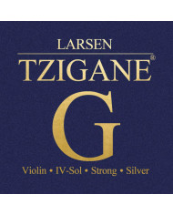 Larsen - Cordes Violon Tzigane Multifilament-Fiberkern Sol argent