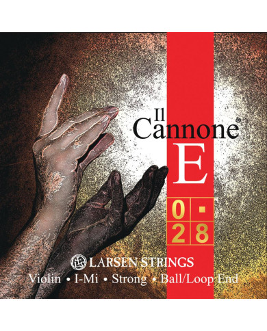 Larsen - Cordes Violon IL CANNONE Mi acier boule