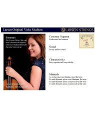 Larsen - Cordes Alto Original Fibre Core Ré alu