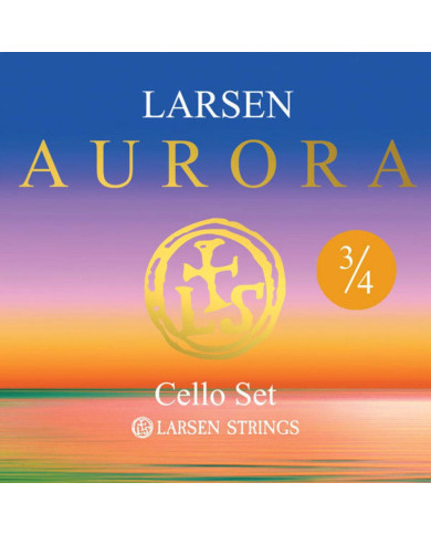 Larsen - Corde Violoncelle Larsen Aurora Jeu 3/4