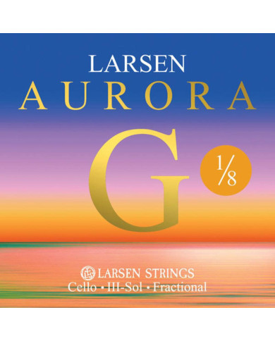 Larsen - Corde Violoncelle Larsen Aurora Sol 1/8
