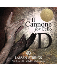 Larsen - Il Cannone Cordes de violoncelle IL Cannone Ré acier