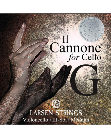 Larsen - Il Cannone Cordes de violoncelle IL Cannone Sol tungstène