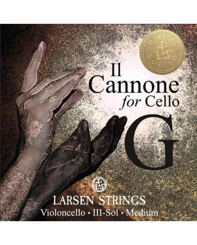 Larsen - Il Cannone Cordes de violoncelle IL Cannone Sol tungstène