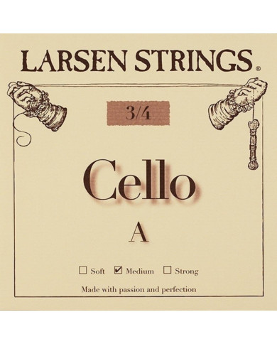 Larsen - Corde Violoncelle Original Fractional - petites tailles La 3/4