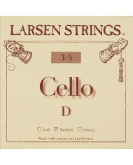 Larsen - Corde Violoncelle Original Fractional - petites tailles Ré 3/4