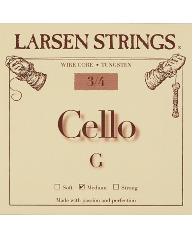 Larsen - Corde Violoncelle Original Fractional - petites tailles Sol 3/4