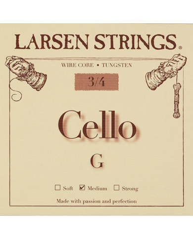 Larsen - Corde Violoncelle Original Fractional - petites tailles Do 3/4