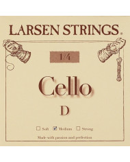 Larsen - Corde Violoncelle Original Fractional - petites tailles Ré 1/4