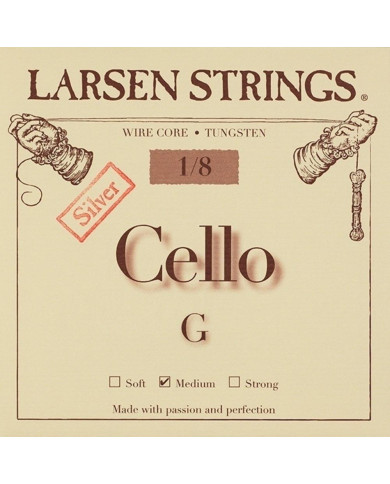 Larsen - Corde Violoncelle Original Fractional - petites tailles Sol 1/8