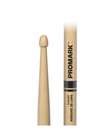 Promark - Baguettes avec olive gland en hickory Rebound 2B Long