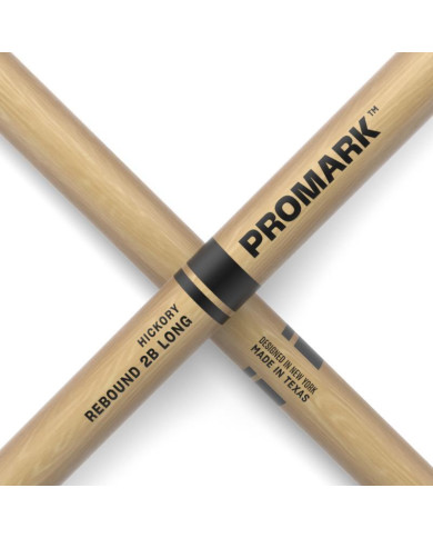 Promark - Baguettes avec olive gland en hickory Rebound 2B Long