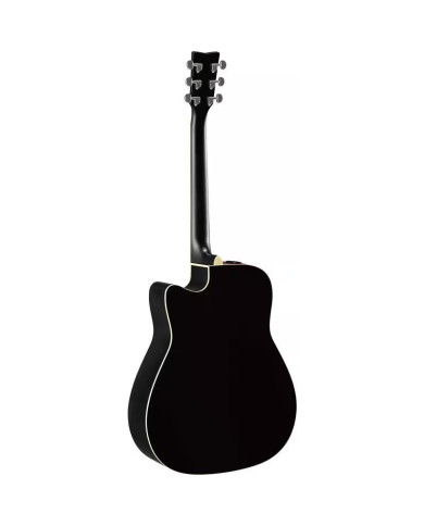 Yamaha - Guitare Electro Acoustique FGX820C Black - GFGX820CBLII