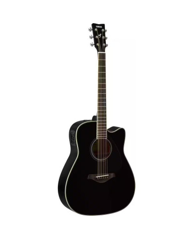 Yamaha - Guitare Electro Acoustique FGX820C Black - GFGX820CBLII