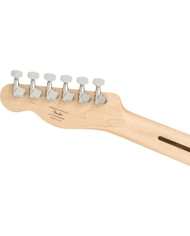 Squier - Guitare Electrique Affinity Series Telecaster Deluxe, Maple Fingerboard, Black Pickguard, Black - 0378253506