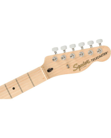 Squier - Guitare Electrique Affinity Series Telecaster Deluxe, Maple Fingerboard, Black Pickguard, Black - 0378253506