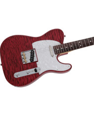 Fender - Guitare Electrique Collection 2024 Japon Hybrid II Telecaster, touche en palissandre, Quilt Red Beryl - 5660100328
