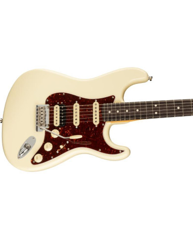 Fender - Guitare Electrique American Professional II Stratocaster HSS, Rosewood Fingerboard, Olympic White - 0113910705