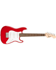 Squier - Guitare Electrique Mini Stratocaster, Laurel Fingerboard, White Pickguard, Dakota Red