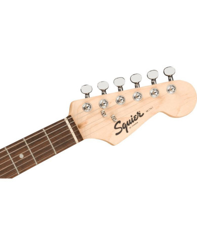 Squier - Guitare Electrique Mini Stratocaster, Laurel Fingerboard, White Pickguard, Dakota Red