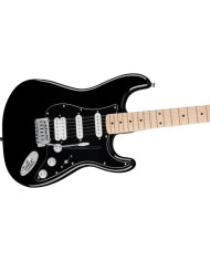 Squier - Guitare Electrique FSR Affinity Stratocaster HSS, Maple Fingerboard, Black Pickguard, Black