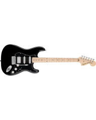 Squier - Guitare Electrique FSR Affinity Stratocaster HSS, Maple Fingerboard, Black Pickguard, Black