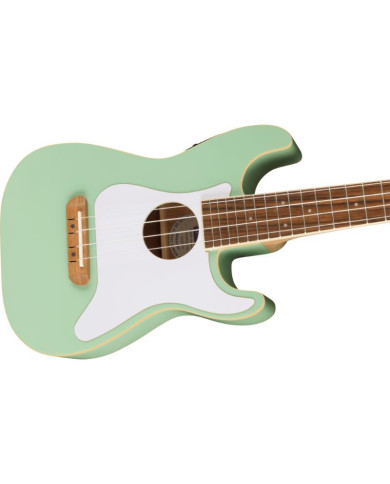 Fender - Ukulélé Fullerton Strat, Walnut Fingerboard, White Pickguard, Surf Green