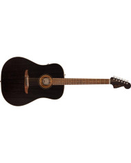 Fender - Guitare ElectroAcoustique Limited Edition Redondo Special Mahogany, Open Pore Black Top