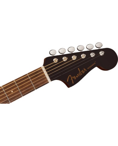 Fender - Guitare ElectroAcoustique Limited Edition Redondo Special Mahogany, Open Pore Black Top