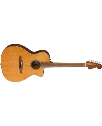 Fender - Guitare ElectroAcoustique Limited Edition Newporter Classic, Pao Ferro Fingerboard, Aged Natural