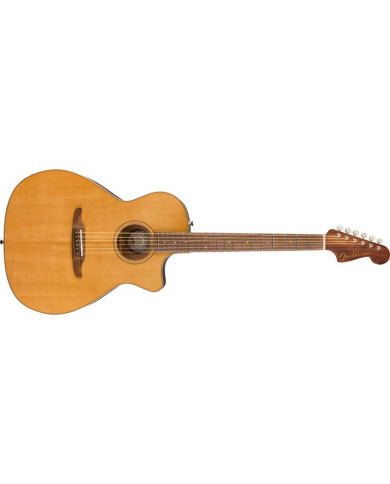 Fender - Guitare ElectroAcoustique Limited Edition Newporter Classic, Pao Ferro Fingerboard, Aged Natural