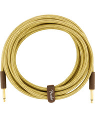 Fender - Câble Instrument Deluxe Series Instrument Cable, Straight/Straight, 4,5m, Tweed