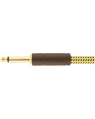 Fender - Câble Instrument Deluxe Series Instrument Cable, Straight/Straight, 1,5m, Tweed