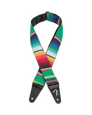 Fender - Strap Serape, Green Multi, 2"