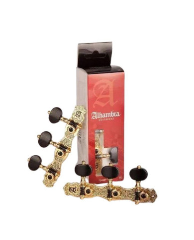 Alhambra - Mécaniques classique Doré Boutons noirs N3